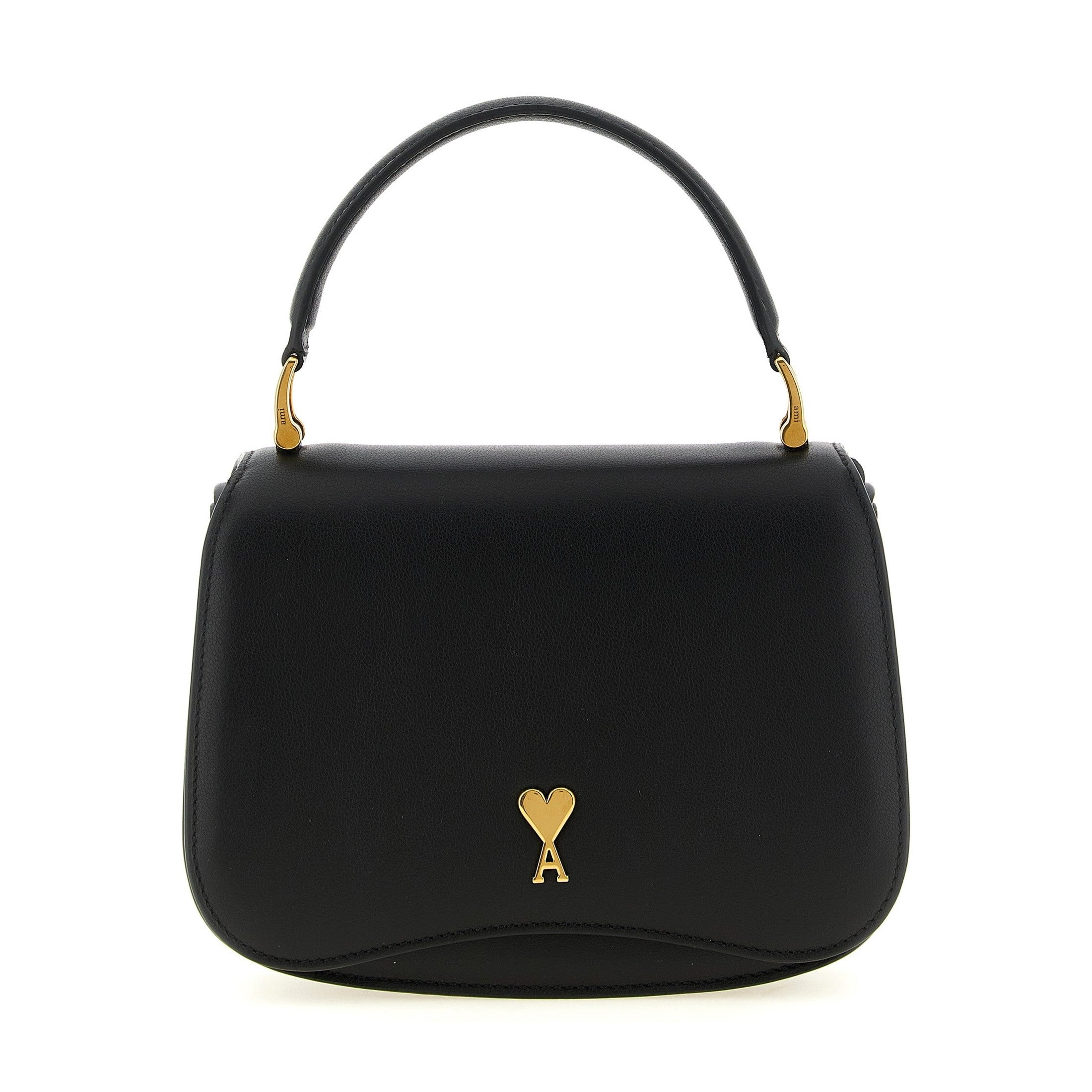Black Cowhide Handbag