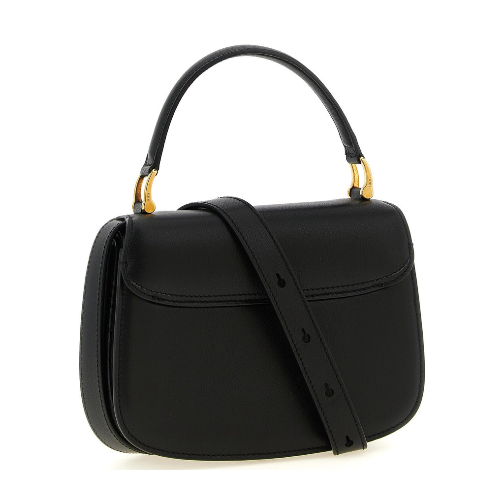 Black Cowhide Handbag