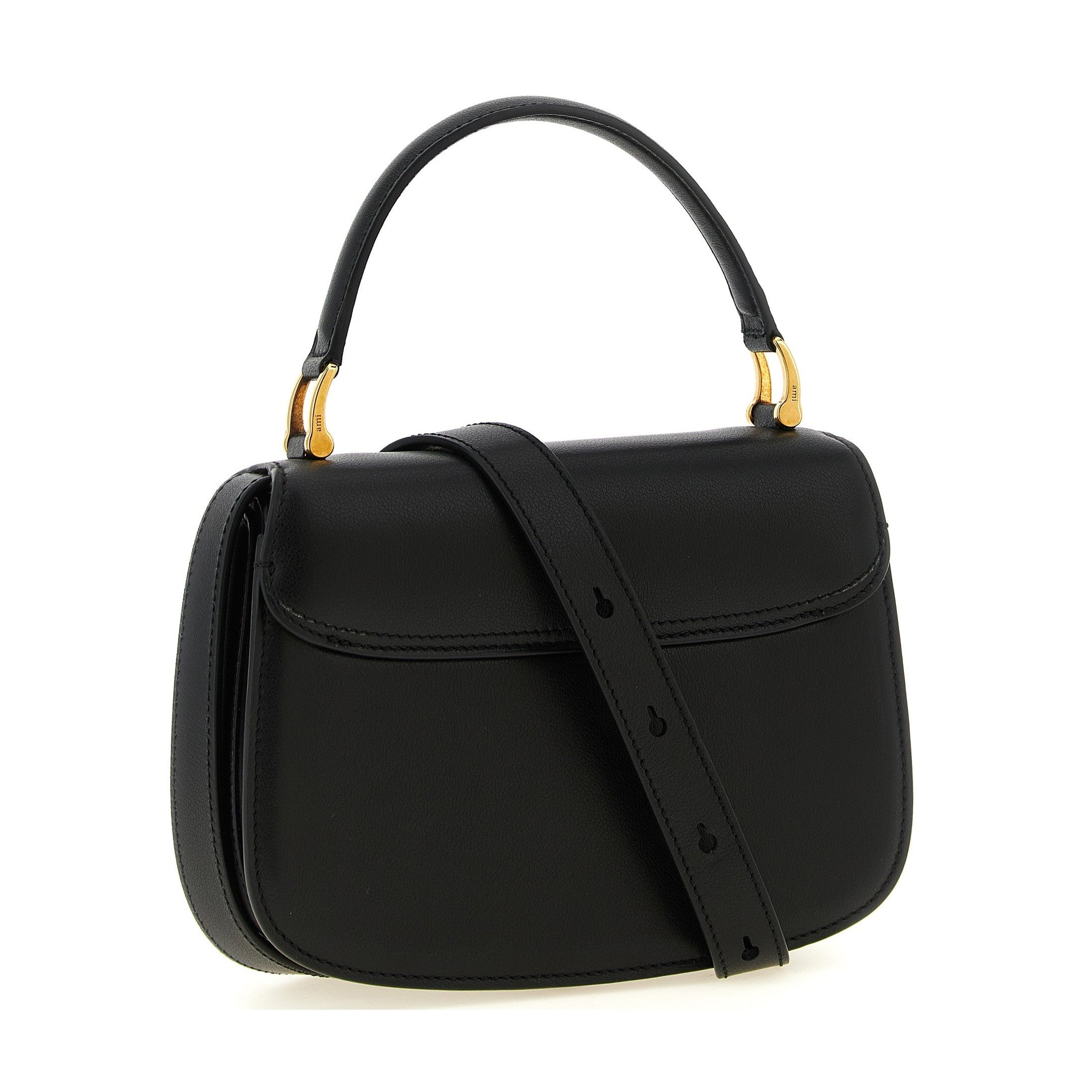 Black Cowhide Handbag