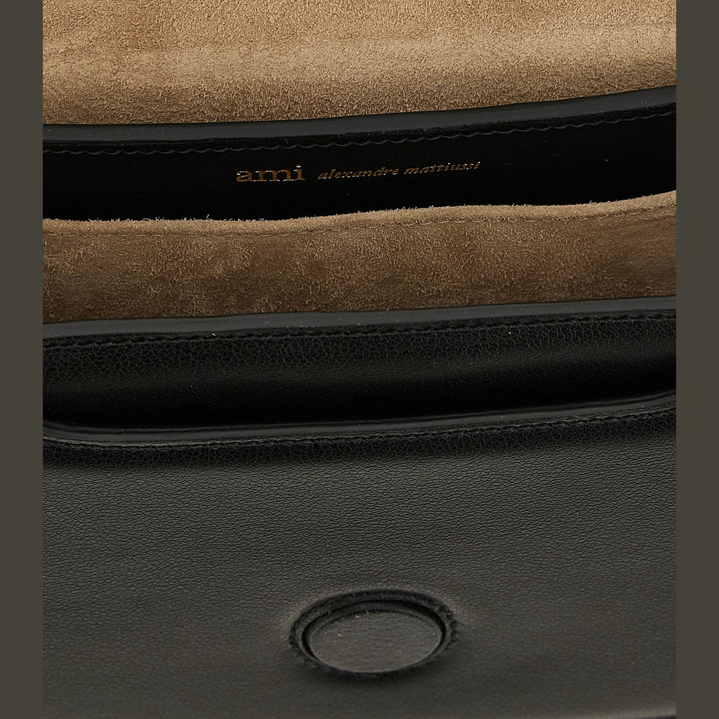 Black Cowhide Handbag
