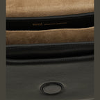 Black Cowhide Handbag