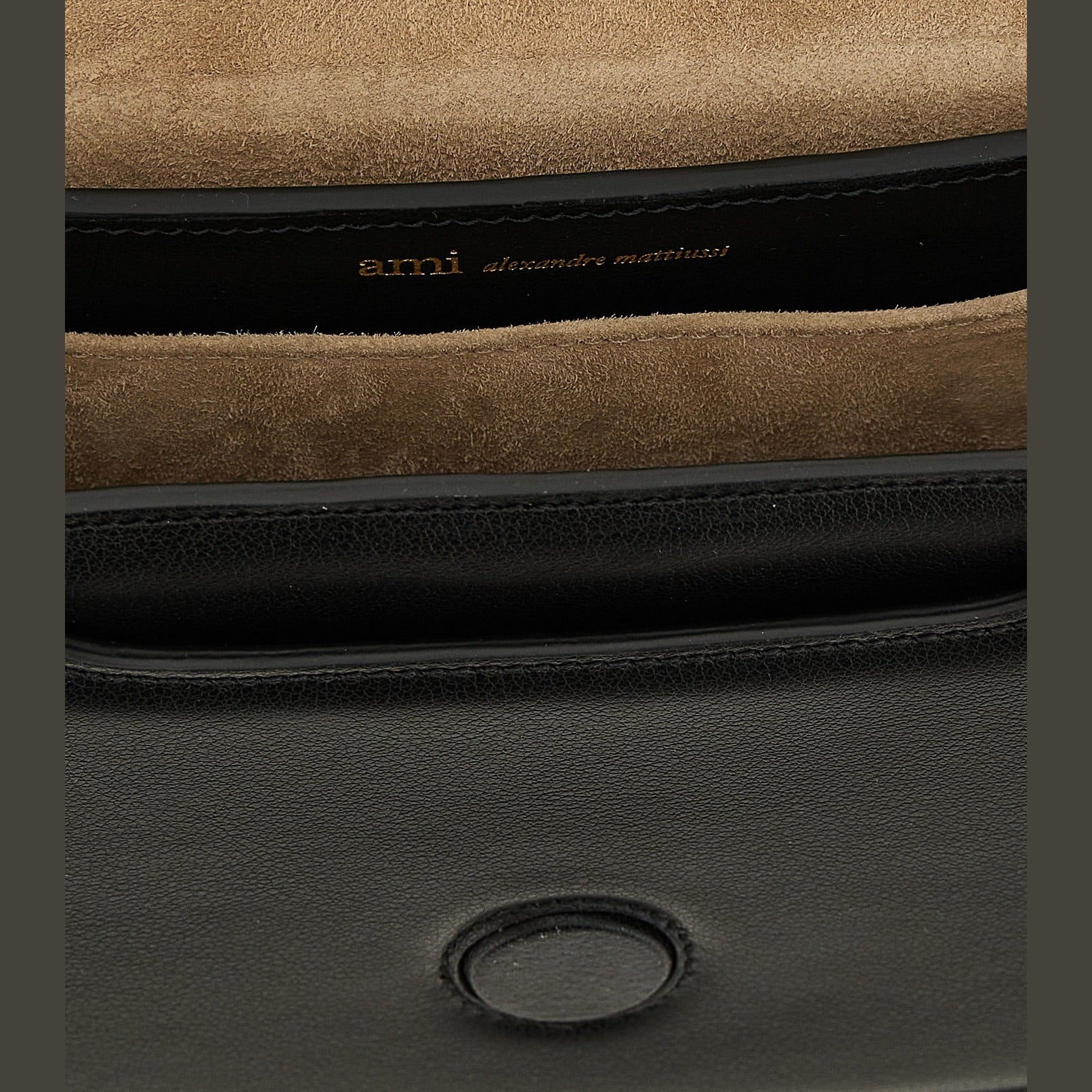 Black Cowhide Handbag