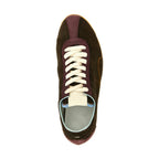 Brown Calfskin Athletic Sneakers