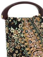 Multicolor Polyester Handbag