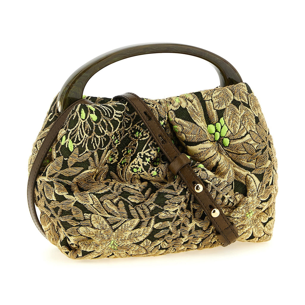 Multicolor Polyester Handbag