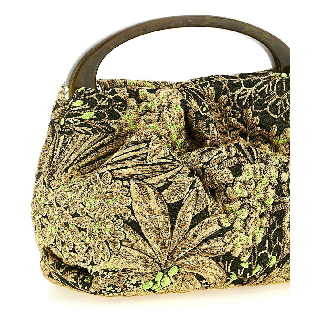 Multicolor Polyester Handbag