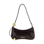 Bordeaux Calfskin Shoulder Bag