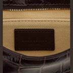Bordeaux Calfskin Shoulder Bag
