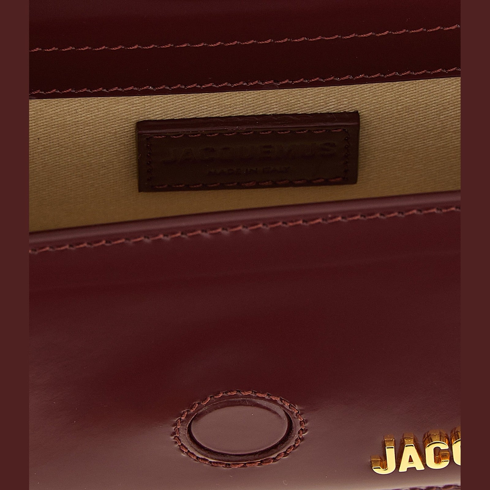 Bordeaux Calfskin Handbag