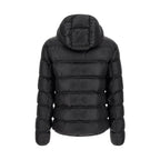 Black Polyamide Full-Length Jacket