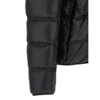 Black Polyamide Full-Length Jacket