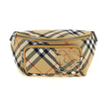 Beige Polyester Crossbody Bag