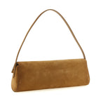 Brown Calfskin Shoulder Bag