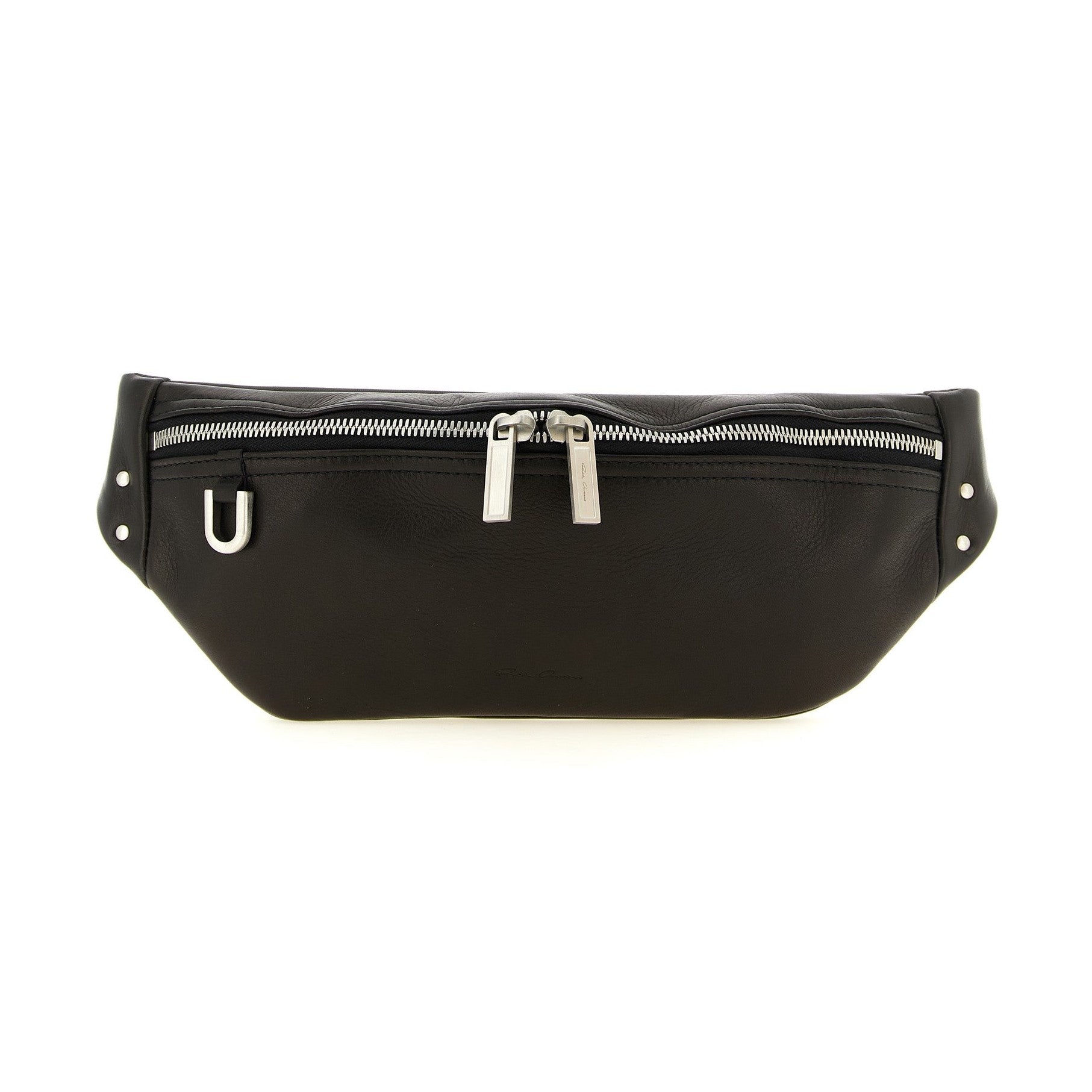 Black Calfskin Crossbody Bag
