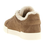 Brown Lambskin Sneakers