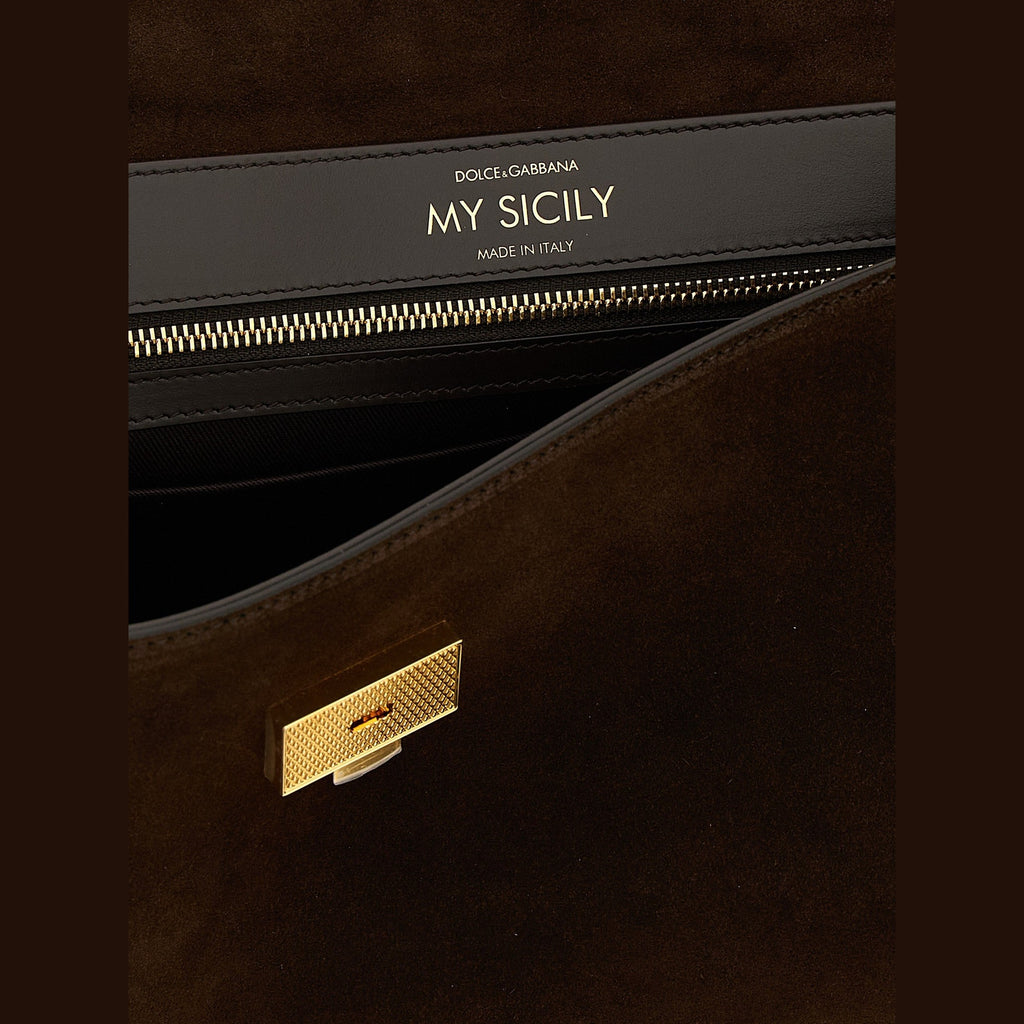 Brown Calfskin Handbag
