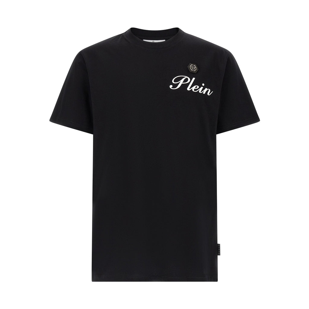 Black Cotton T-Shirt