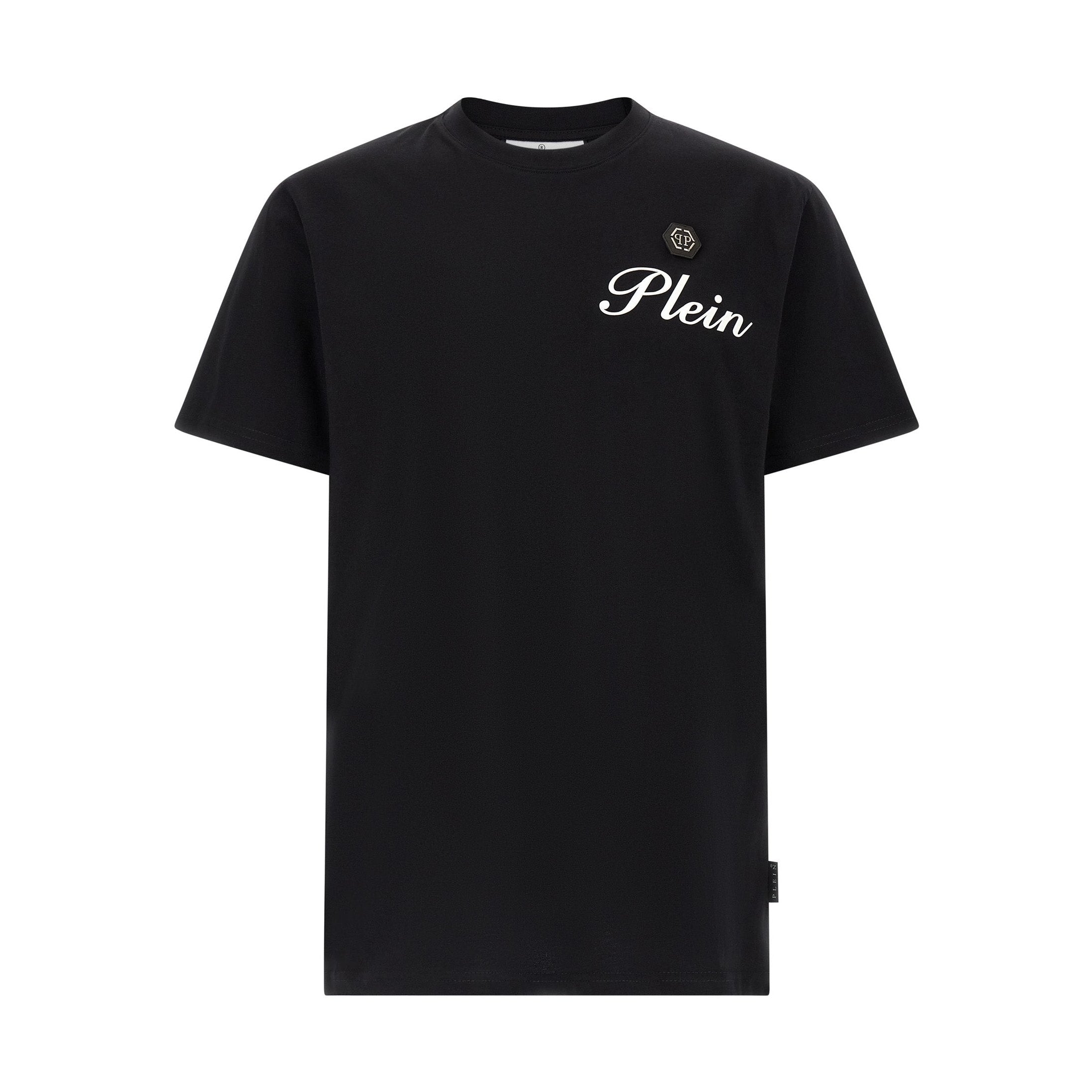 Black Cotton T-Shirt
