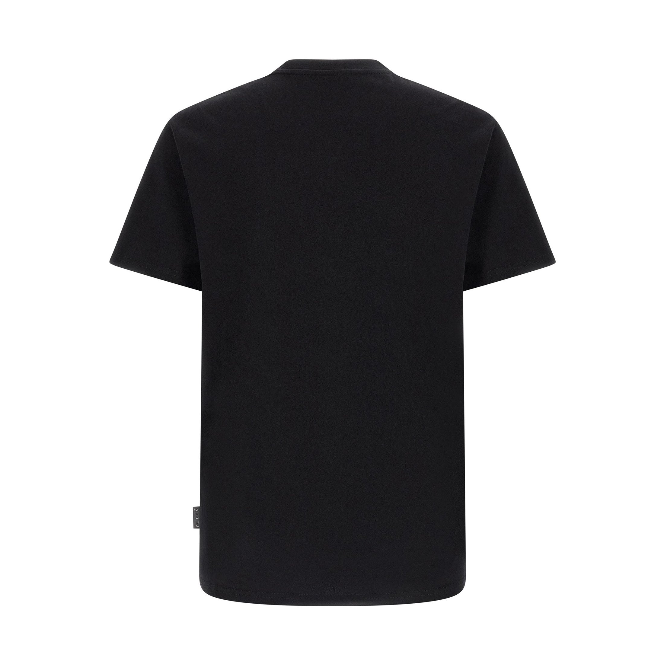 Black Cotton T-Shirt