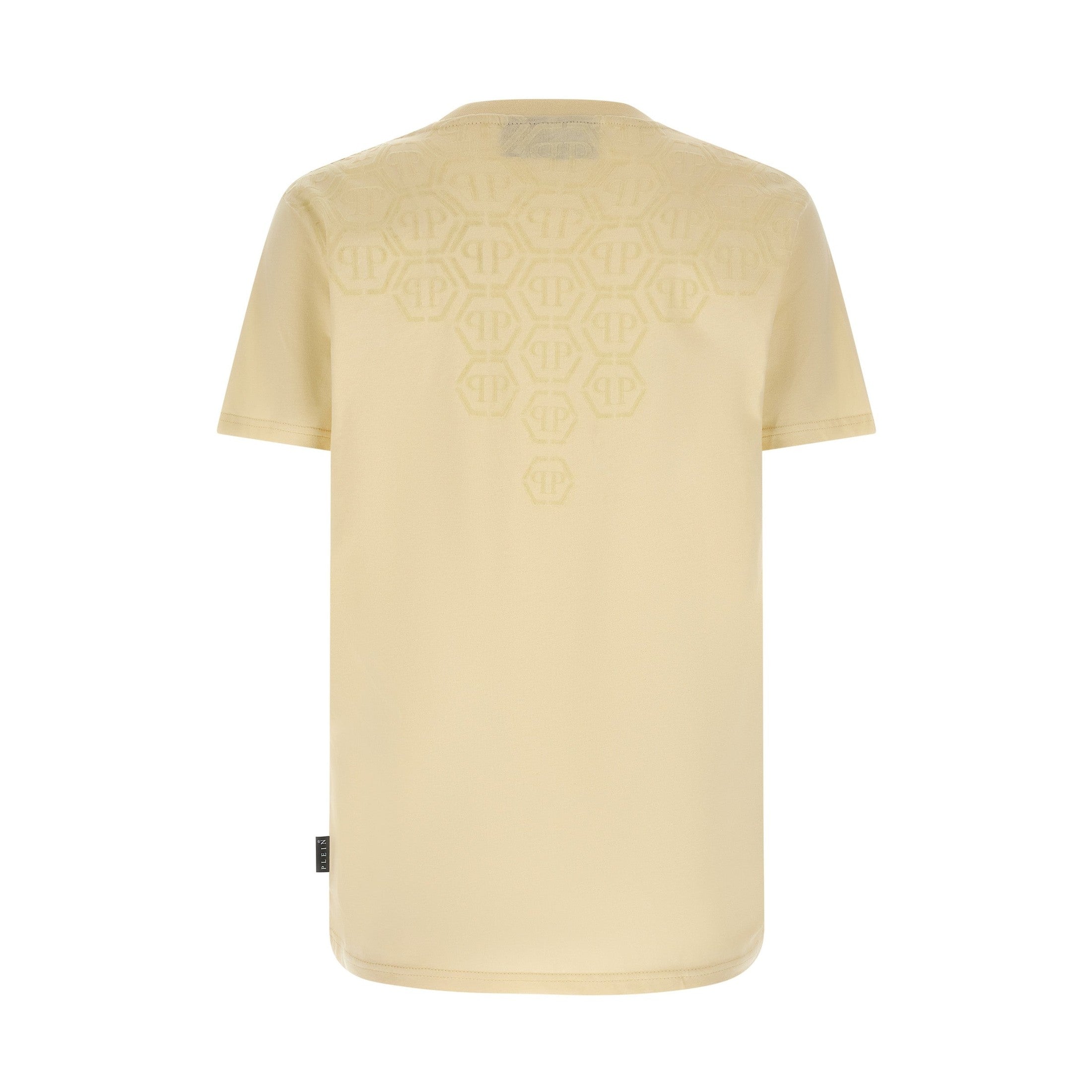 Beige Cotton T-Shirt