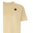 Beige Cotton T-Shirt