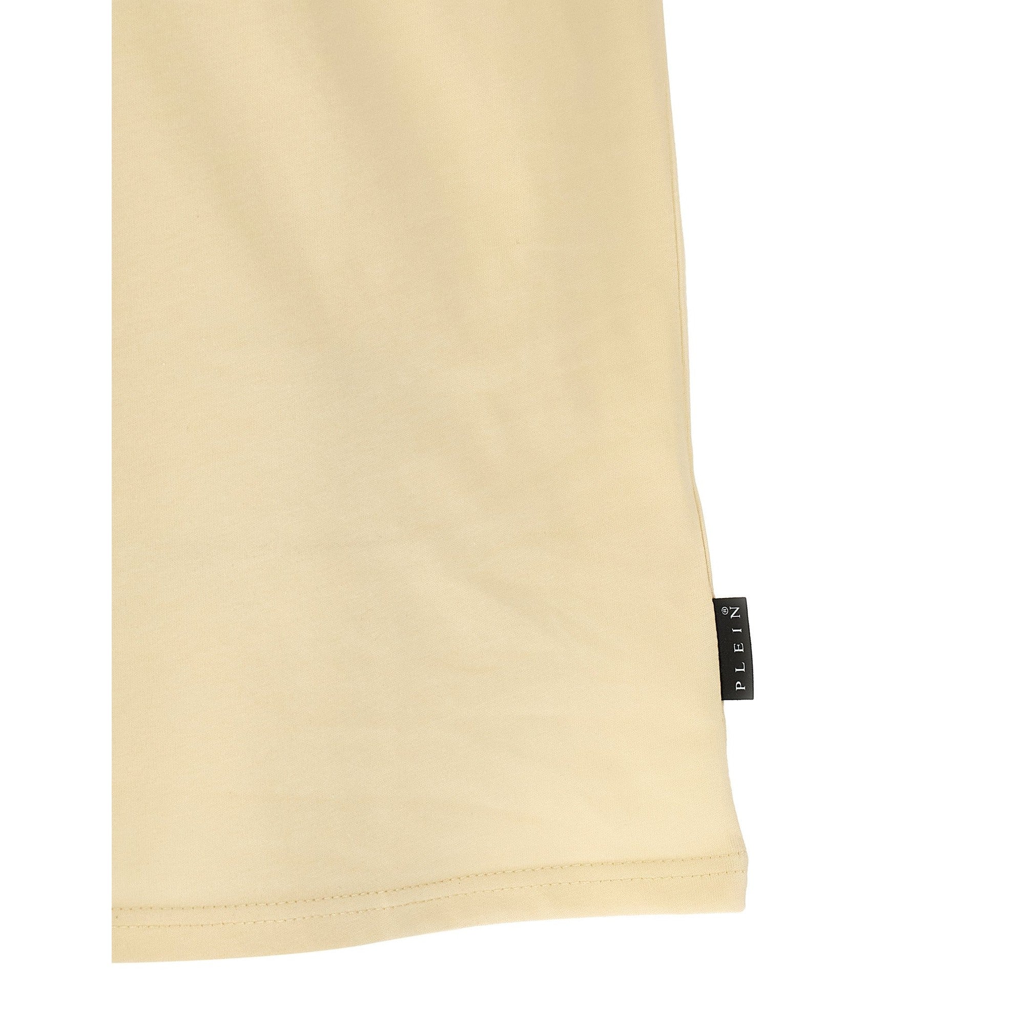 Beige Cotton T-Shirt