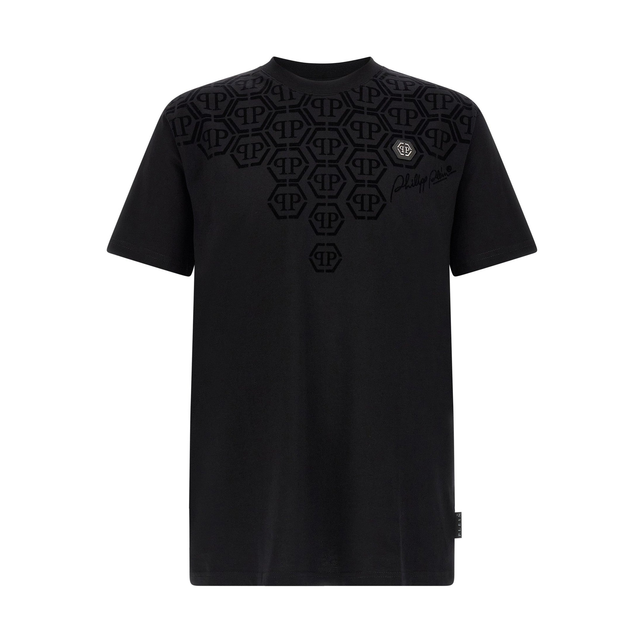 Black Cotton T-Shirt