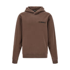 Brown Cotton Sweatshirt