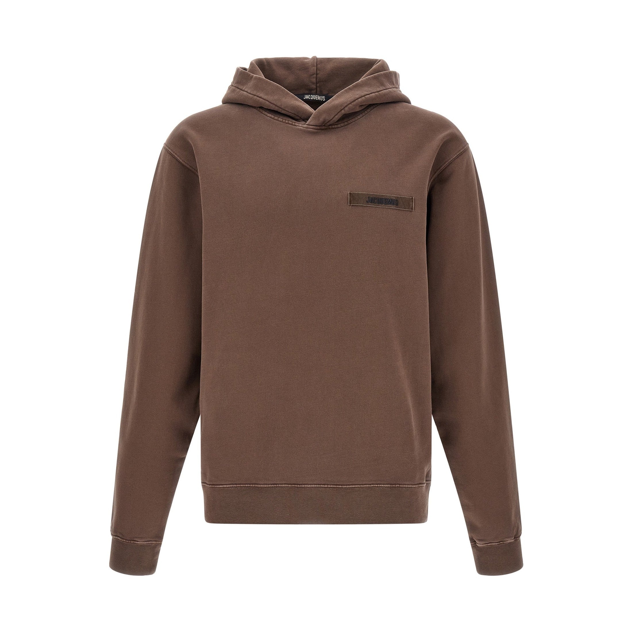 Brown Cotton Sweatshirt