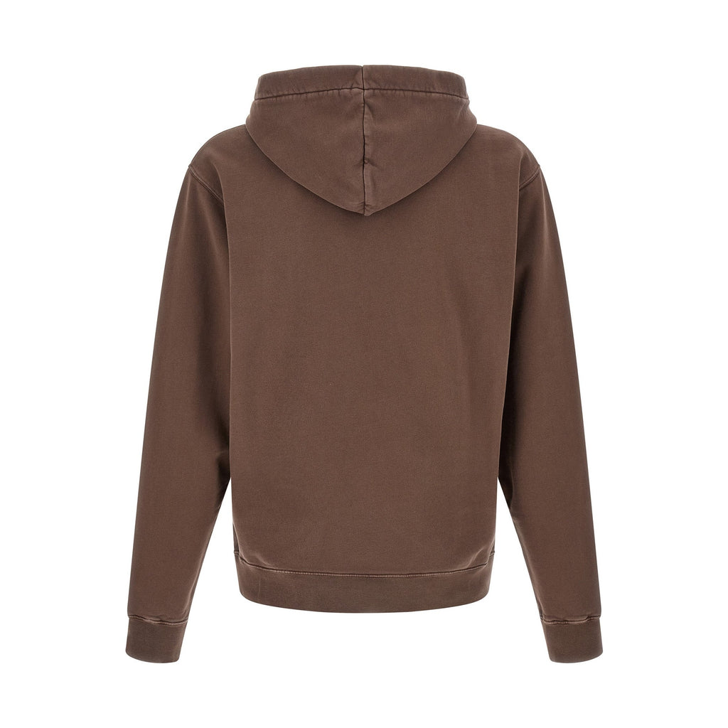 Brown Cotton Sweatshirt
