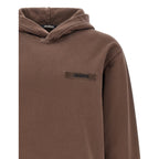 Brown Cotton Sweatshirt