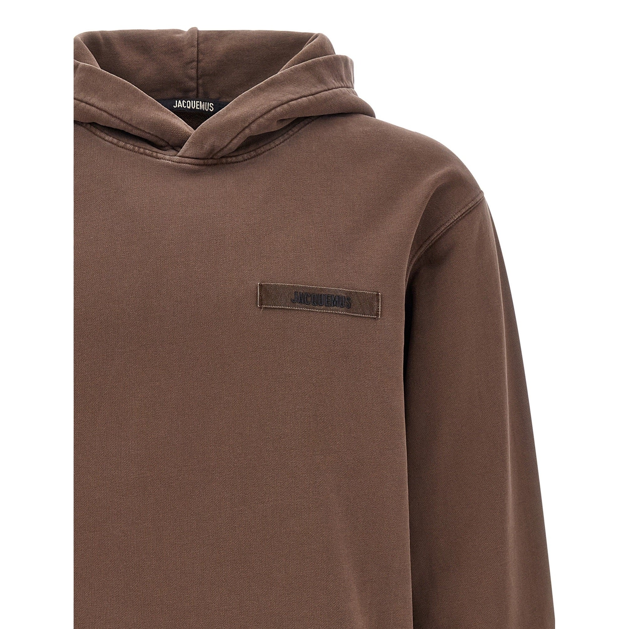 Brown Cotton Sweatshirt