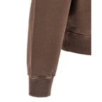 Brown Cotton Sweatshirt