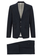 Blue Wool Suit