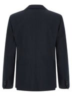 Blue Wool Suit