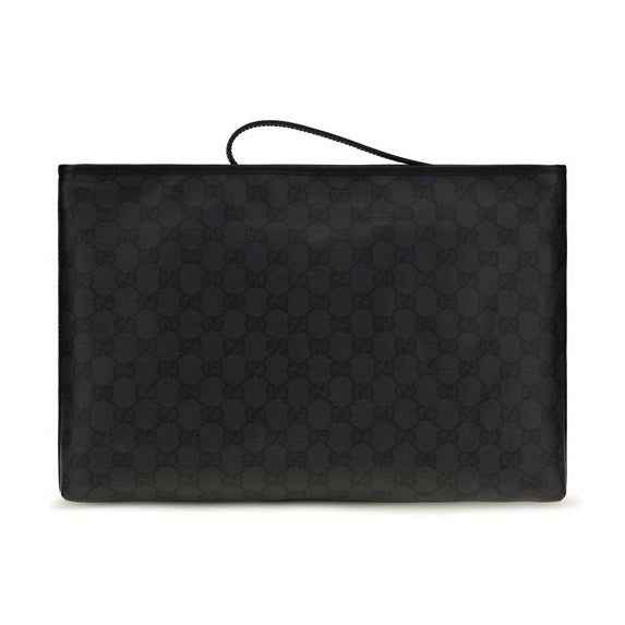 Black Cotton Handbag
