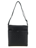 Black Calfskin Crossbody Bag