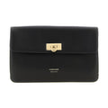 Black Calfskin Clutch Bag