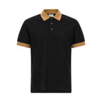 Black Cotton Polo Shirt