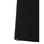 Black Cotton Polo Shirt