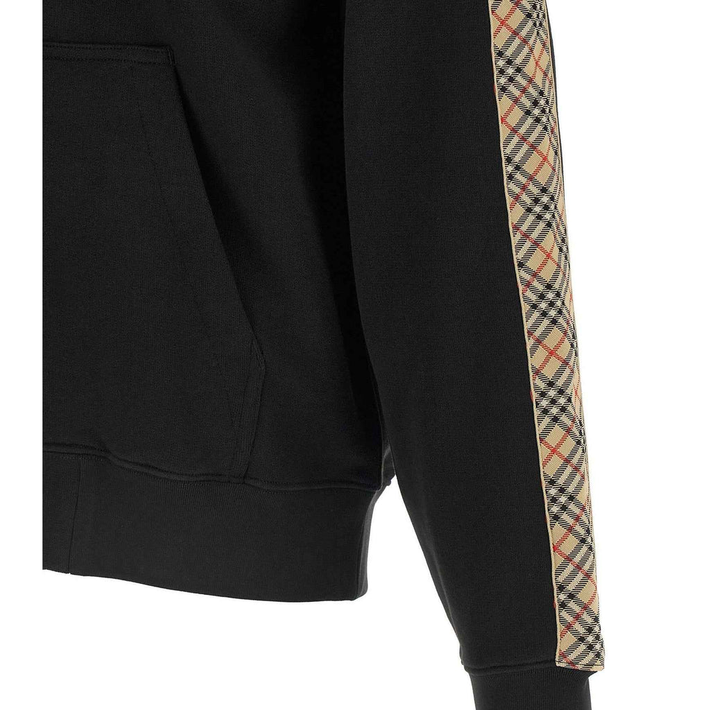 Black Cotton Sweatshirt