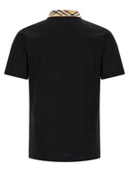Black Cotton Polo Shirt