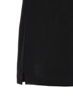 Black Cotton Polo Shirt