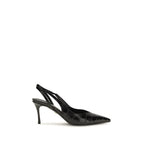 Black Calf Leather Bos Taurus Pumps