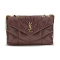 Bordeaux Lamb Ovis Aries Shoulder Bag