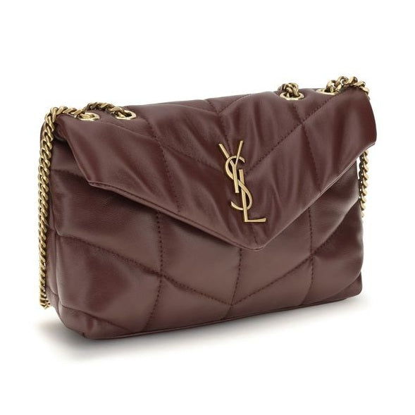 Bordeaux Lamb Ovis Aries Shoulder Bag
