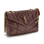 Bordeaux Lamb Ovis Aries Shoulder Bag