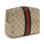 Beige Fabric Shoulder Bag