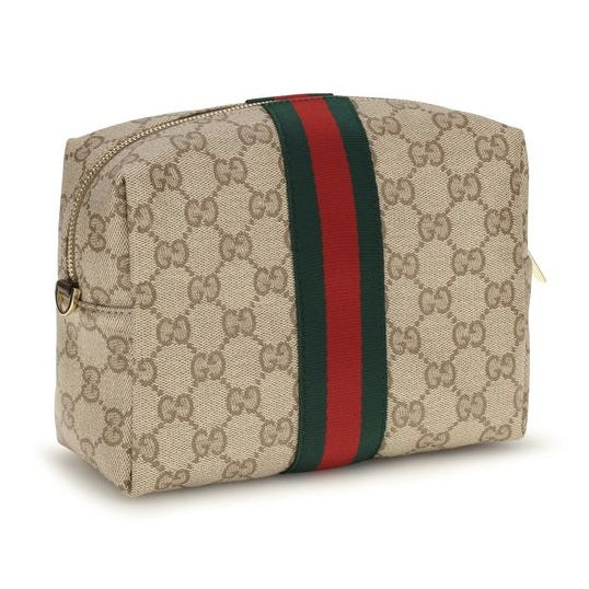 Beige Fabric Shoulder Bag