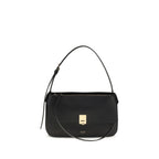 Black Calf Leather Bos Taurus Shoulder Bag
